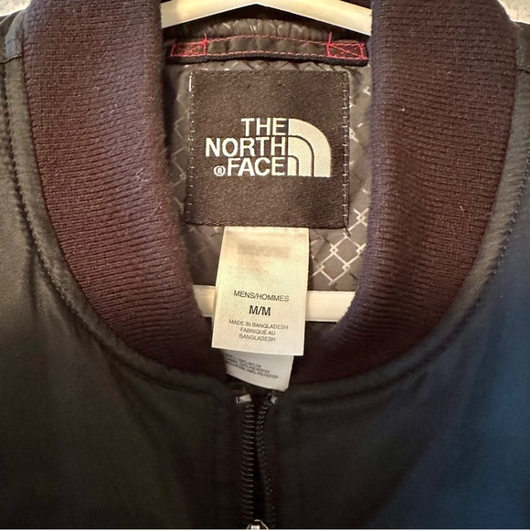 Black North Face Bomber Jacket - Picture 3 of 3